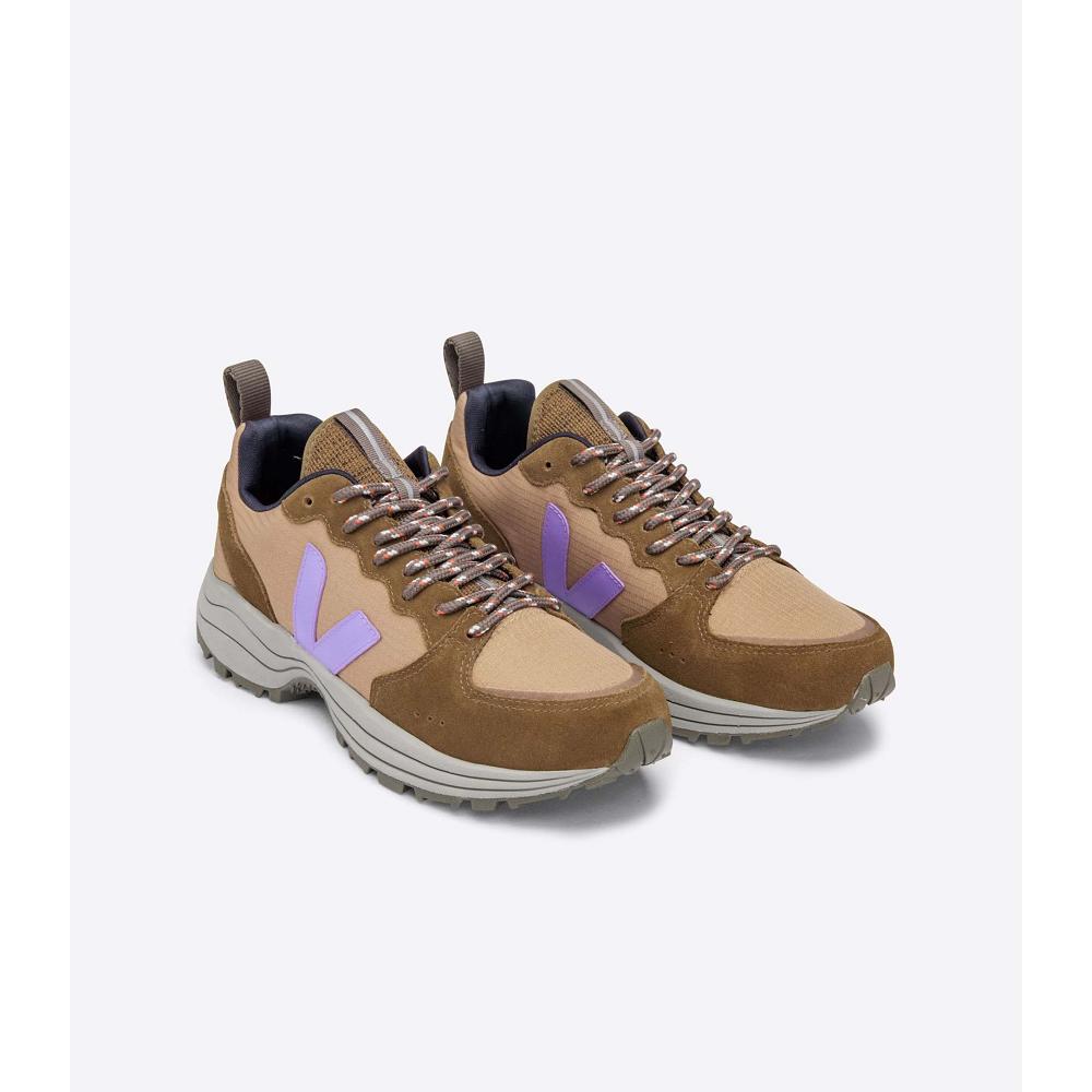 Women's Veja VENTURI RIPSTOP Running Shoes Coffee | SG 456NWY